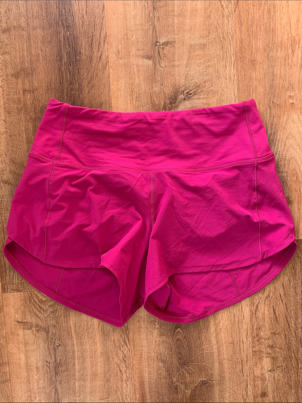lululemon athletica Magenta Running Shorts